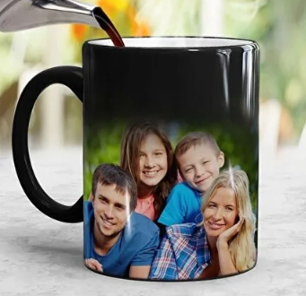 Kişiye Özel Fotoğraflı Sihirli Kupa Bardak